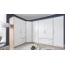 Skapis SMART SRK5, ozols sonoma/balts